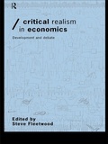 Cover: Critical Realism in Economics - Routledge