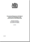 Cover: Government response to the Joint Committee on the Draft House of Lords Reform Bill - TSO