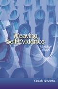 Cover: Weaving Self-Evidence - Princeton University Press