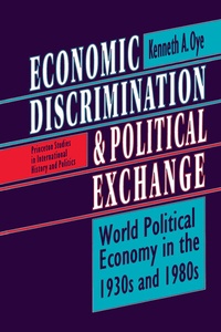 Abbildung von: Economic Discrimination and Political Exchange - Princeton University Press