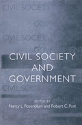 Cover: Civil Society and Government - Princeton University Press