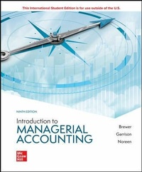 Enlarge image Cover: Introduction to Managerial Accounting - McGraw-Hill Education