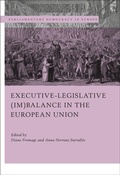 Cover: Executive-legislative (Im)balance in the European Union - Hart Publishing