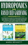 Cover: Hydroponics and Raised Bed Gardening - Movement Publishing