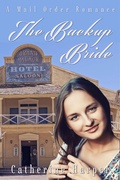Cover: The Backup Bride (Mail Order Brides Of Small Flats, #1) - Mail Order Brides Of Small Flats
