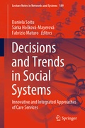 Cover: Decisions and Trends in Social Systems - Springer