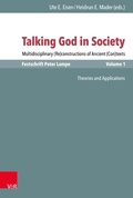 Cover: Talking God in Society - Vandenhoeck & Ruprecht