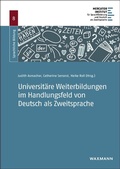 Cover: Universit&auml;re Weiterbildungen im Handlungsfeld von Deutsch als Zweitsprache - Waxmann