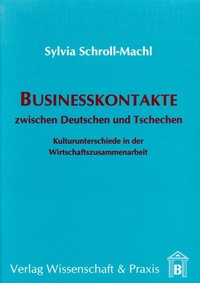 Abbildung von: Businesskontakte zwischen Deutschen und Tschechen. - Verlag Wissenschaft & Praxis