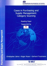 Abbildung von: Cases in Purchasing and Supply Management. - Verlag Wissenschaft & Praxis