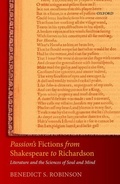 Cover: Passion's Fictions from Shakespeare to Richardson - Oxford University Press