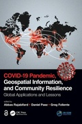 Cover: COVID-19 Pandemic, Geospatial Information, and Community Resilience - CRC Press