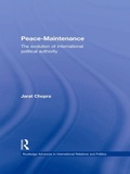 Cover: Peace Maintenance - Routledge