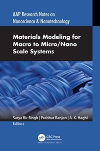 Abbildung von: Materials Modeling for Macro to Micro/Nano Scale Systems - Apple Academic Press Inc.