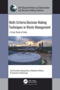 Cover: Multi-Criteria Decision-Making Techniques in Waste Management - Apple Academic Press Inc.