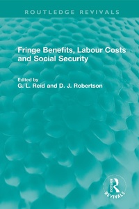 Abbildung von: Fringe Benefits, Labour Costs and Social Security - Routledge