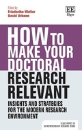 Cover: How to Make your Doctoral Research Relevant - Edward Elgar Publishing