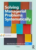 Cover: Solving Managerial Problems Systematically - Wolters-Noordhoff B.V.