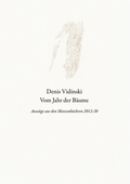 Cover: Vom Jahr der B&auml;ume - BoD - Books on Demand
