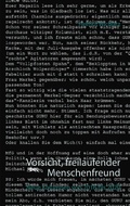 Cover: Vorsicht, freilaufender Menschenfreund - Books on Demand