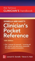 Cover: Gomella and Haist's Clinician's Pocket Reference, 12th Edition - McGraw Hill LLC