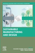 Cover: Sustainable Manufacturing and Design - Woodhead Publishing