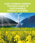 Cover: Low Carbon Energy Technologies in Sustainable Energy Systems - Academic Press