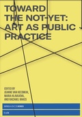 Cover: Toward the Not-Yet - MIT Press