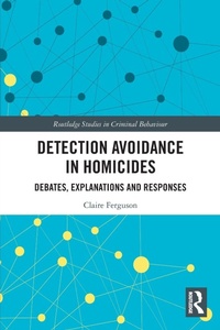 Enlarge image Cover: Detection Avoidance in Homicide - Routledge