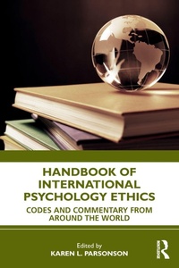 Abbildung von: Handbook of International Psychology Ethics - Routledge