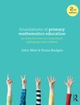 Cover: Foundations of Primary Mathematics Education - Routledge