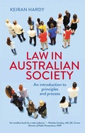 Cover: Law in Australian Society - Routledge