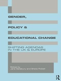 Cover: Gender, Policy and Educational Change - Routledge