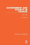 Cover: Government and Society in France - Routledge