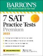 Cover: 7 SAT Practice Tests 2023 + Online Practice - Kaplan Publishing