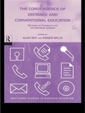 Cover: The Convergence of Distance and Conventional Education - Routledge
