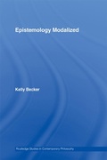 Cover: Epistemology Modalized - Routledge