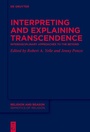 Cover: Interpreting and Explaining Transcendence - De Gruyter