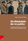 Cover: Die Wiederkehr der res publica - Vandenhoeck & Ruprecht