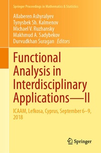 Enlarge image Cover: Functional Analysis in Interdisciplinary Applications-II - Springer