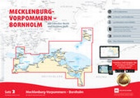 Abbildung von: Sportbootkarten Satz 2: Mecklenburg-Vorpommern - Bornholm (Ausgabe 2021) - Delius Klasing