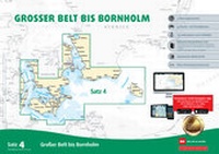 Abbildung von: Sportbootkarten Satz 4: Großer Belt bis Bornholm (Ausgabe 2021) - Delius Klasing