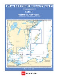 Abbildung von: Berichtigung Sportbootkarten Satz 11: Ostküste Schweden 1 (Ausgabe 2021) - Delius Klasing