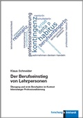 Cover: Der Berufseinstieg von Lehrpersonen - Verlag Julius Klinkhardt