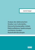 Cover: Analyse der elektronischen Struktur von Cu(In,Ga)Se2-D&uuml;nnschichtsolarzellen mittels Elektroreflektanz-Spektroskopie und Kelvin-Sonden-Rasterkraftmikroskopie - Shaker