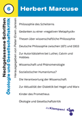 Cover: Nachgelassene Schriften / &Ouml;kologie und Gesellschaftskritik - zu Klampen Verlag