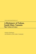Cover: A Dictionary of Nafsan, South Efate, Vanuatu - University of Hawai'i Press