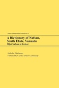 Cover: A Dictionary of Nafsan, South Efate, Vanuatu - University of Hawai'i Press