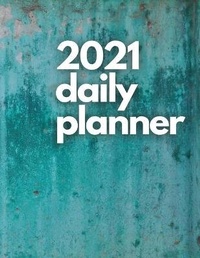 Abbildung von: Large 2021 Daily Planner, Turquoise Edition - Lulu.com