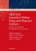 Cover: Lied und popul&auml;re Kultur / Song and Popular Culture 65/2020 - Waxmann Verlag GmbH
